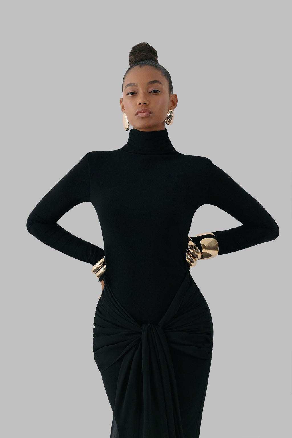 PENUMBRA DRESS BLACK