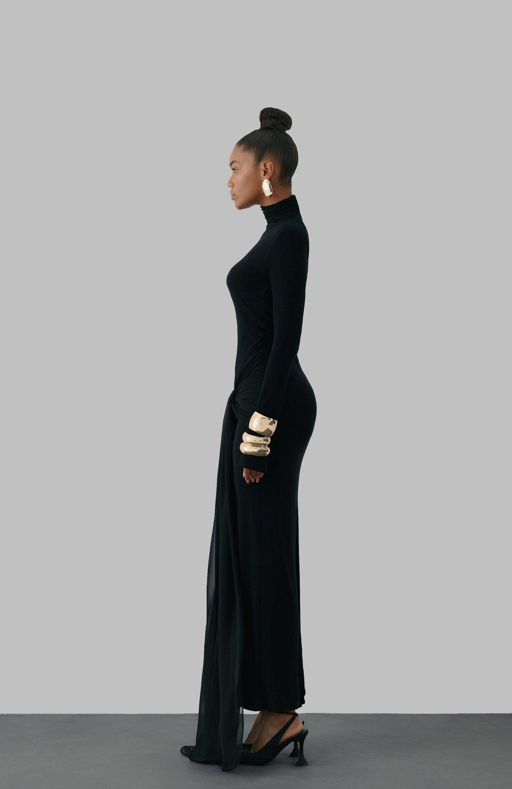 PENUMBRA DRESS BLACK