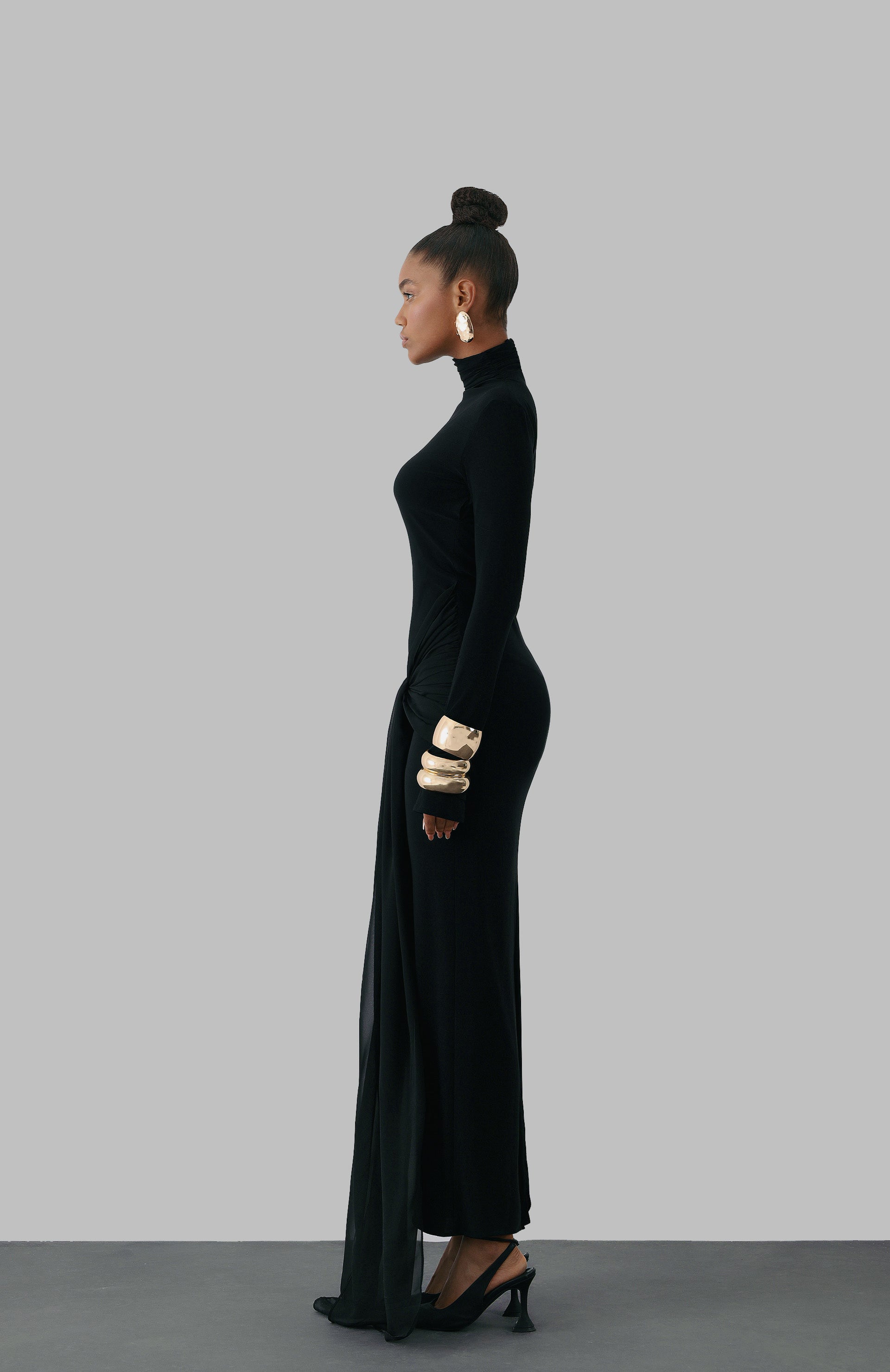PENUMBRA DRESS BLACK