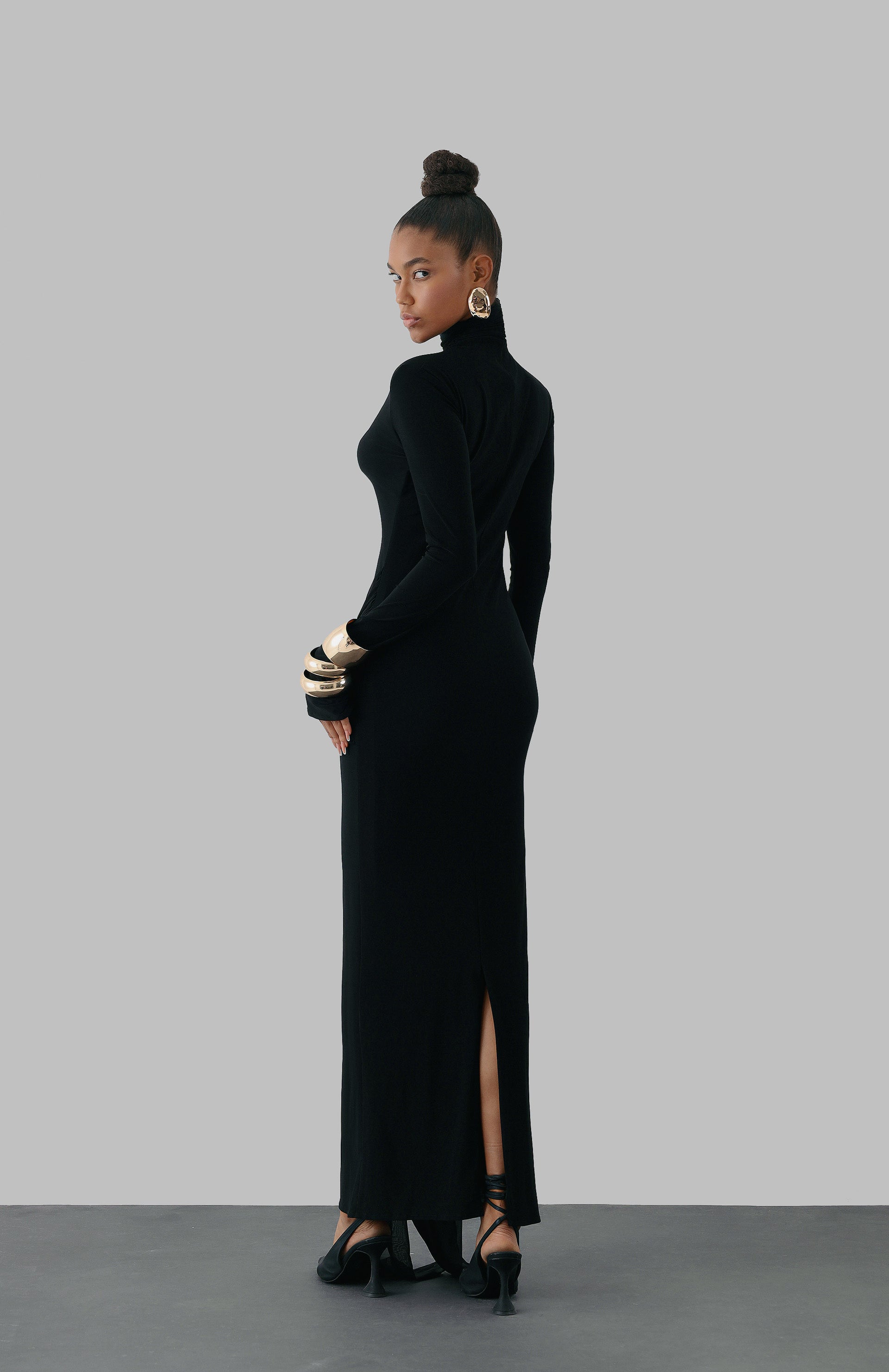 PENUMBRA DRESS BLACK