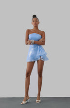 PERLA DRESS BLUE