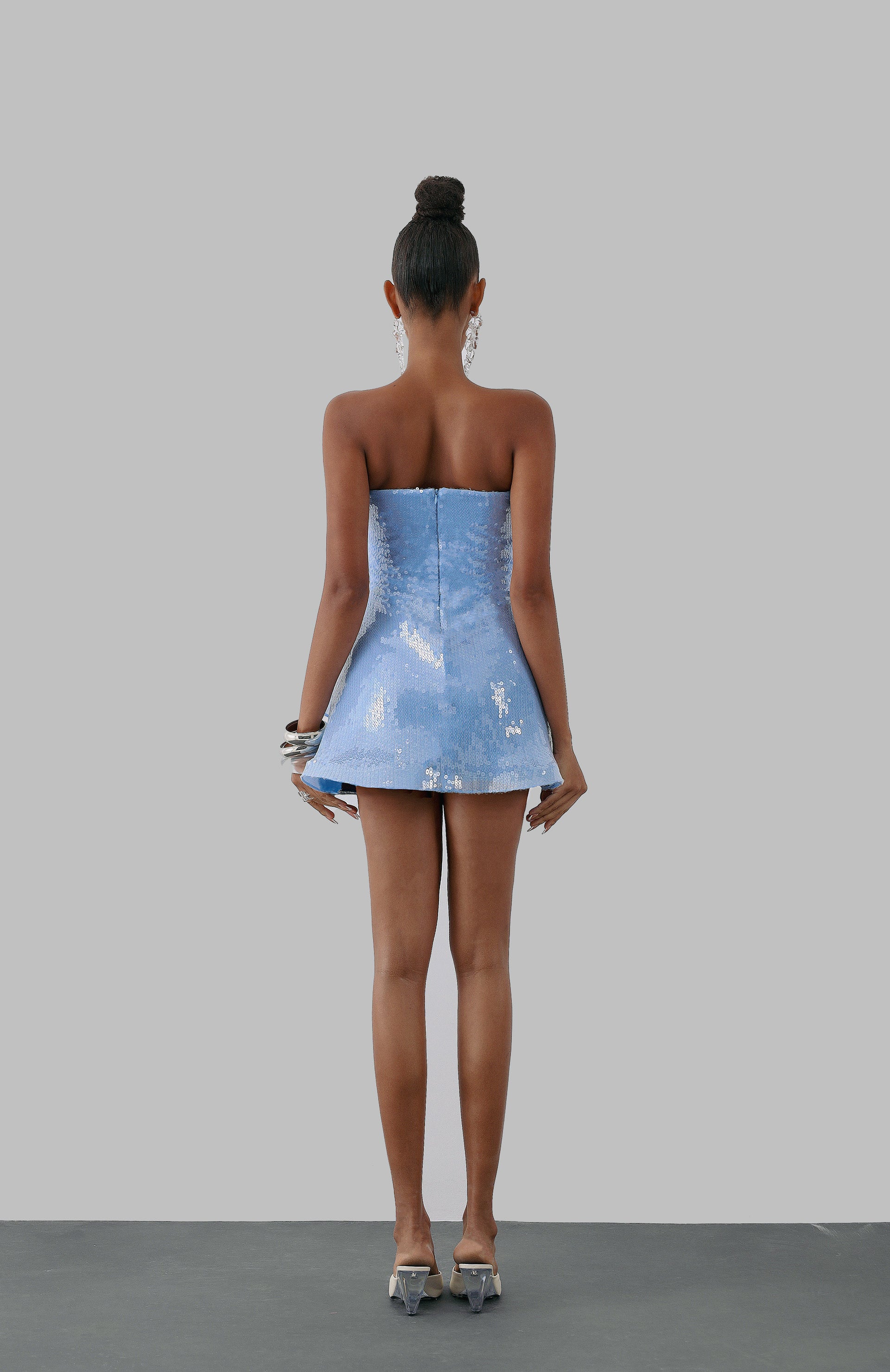PERLA DRESS BLUE