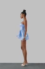 PERLA DRESS BLUE