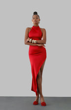 EMBER DRESS RED