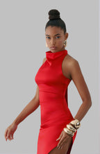 EMBER DRESS RED
