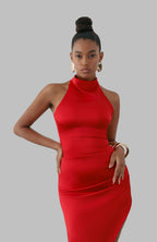 EMBER DRESS RED