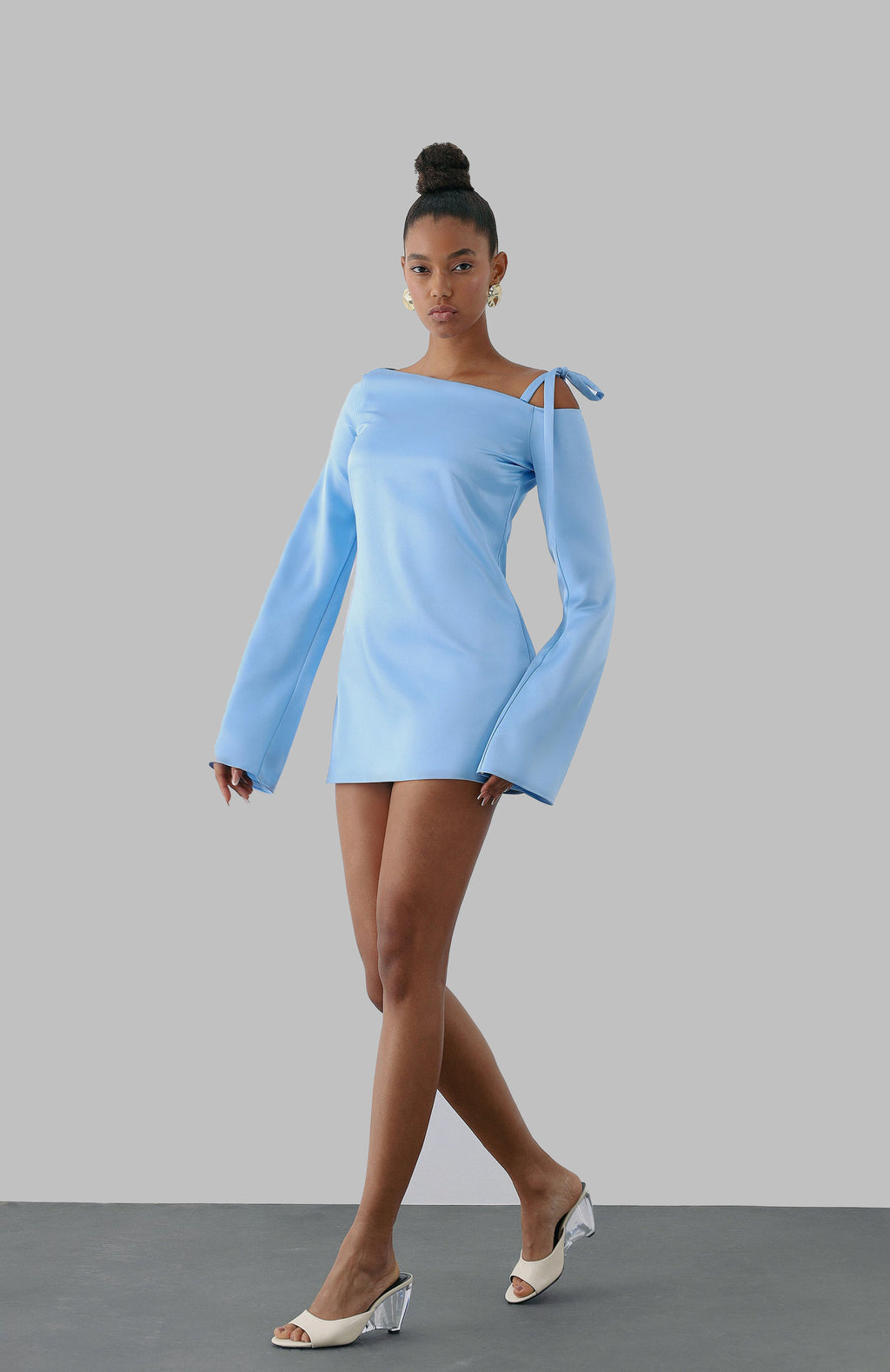 CORA DRESS BLUE
