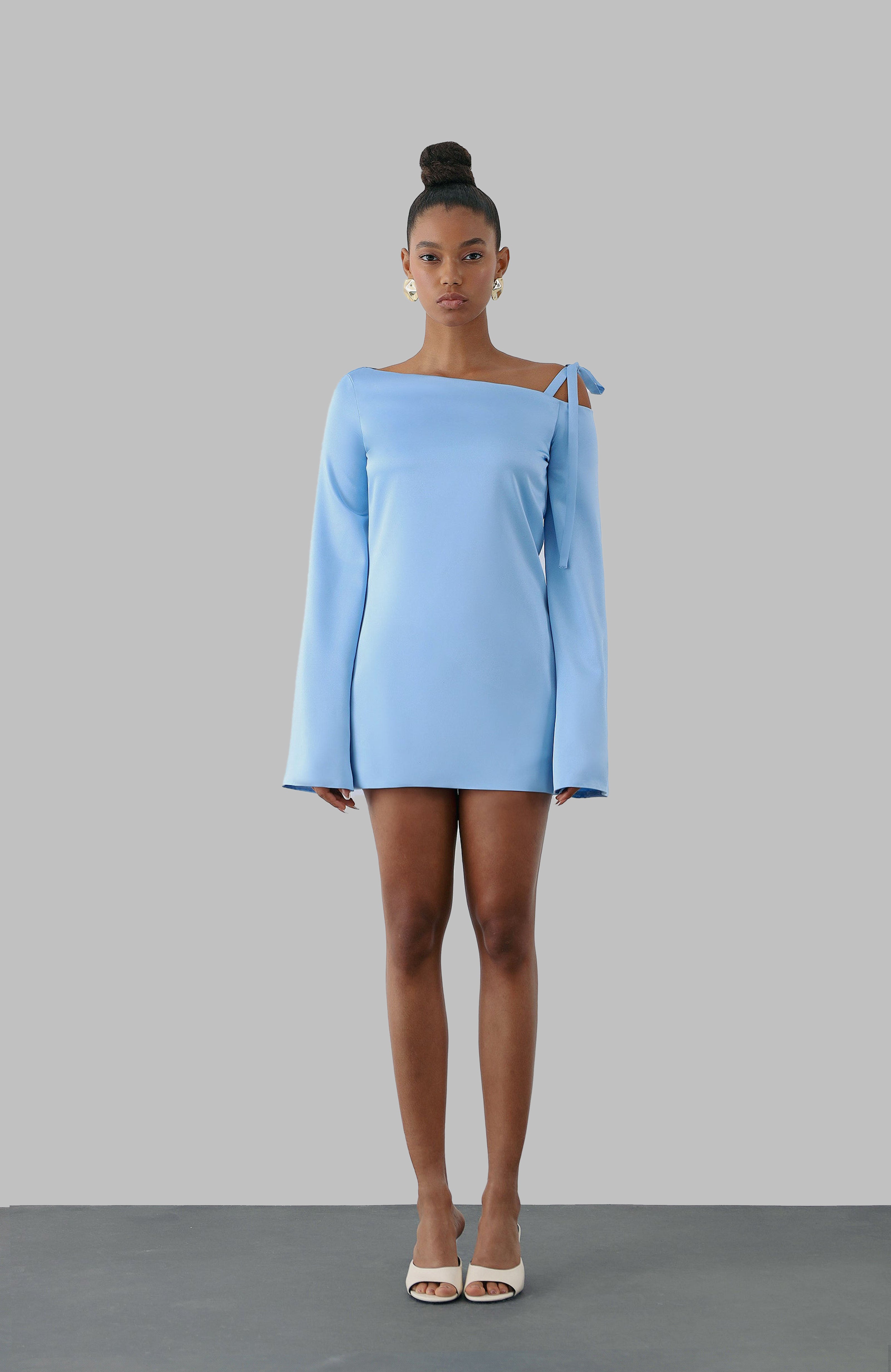CORA DRESS BLUE