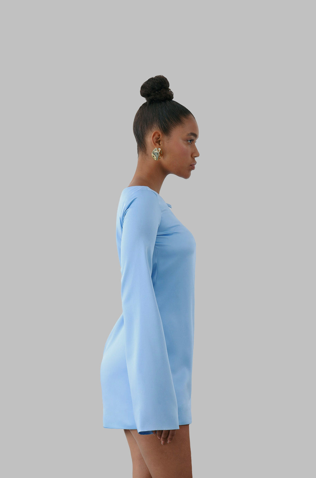 CORA DRESS BLUE