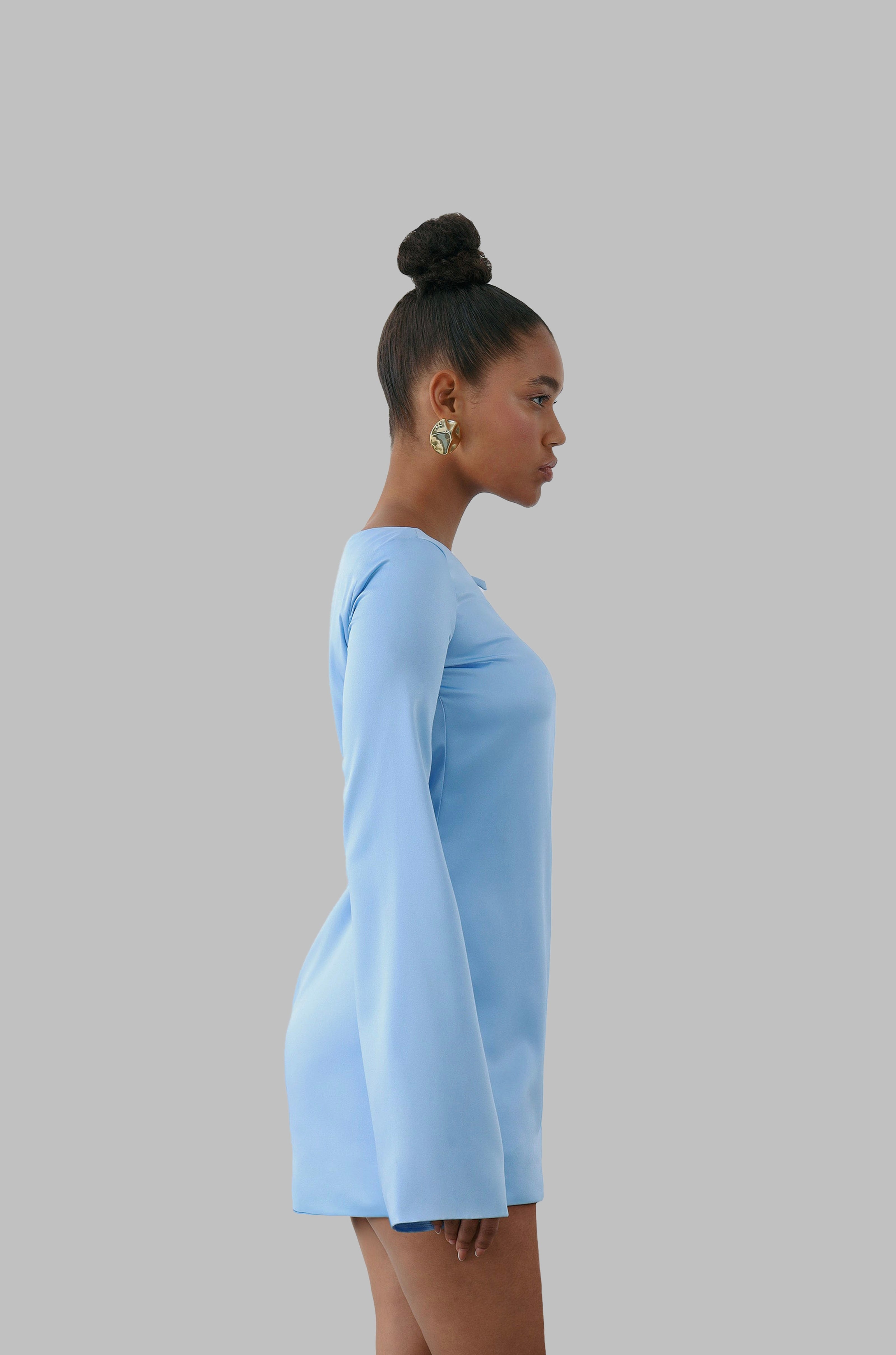 CORA DRESS BLUE