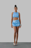 ABEL SKIRT BLUE