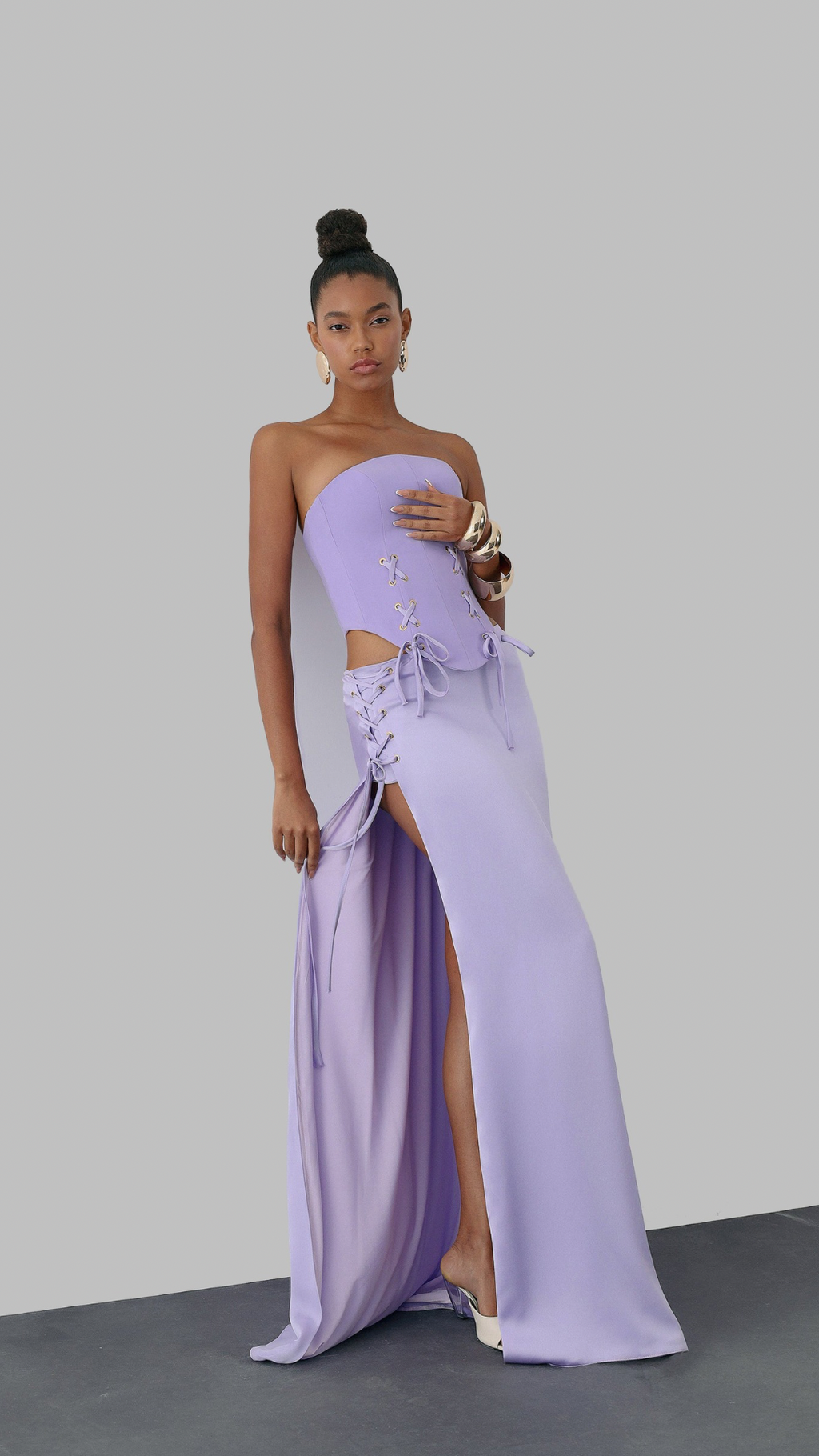 LEROY DRESS LILAC