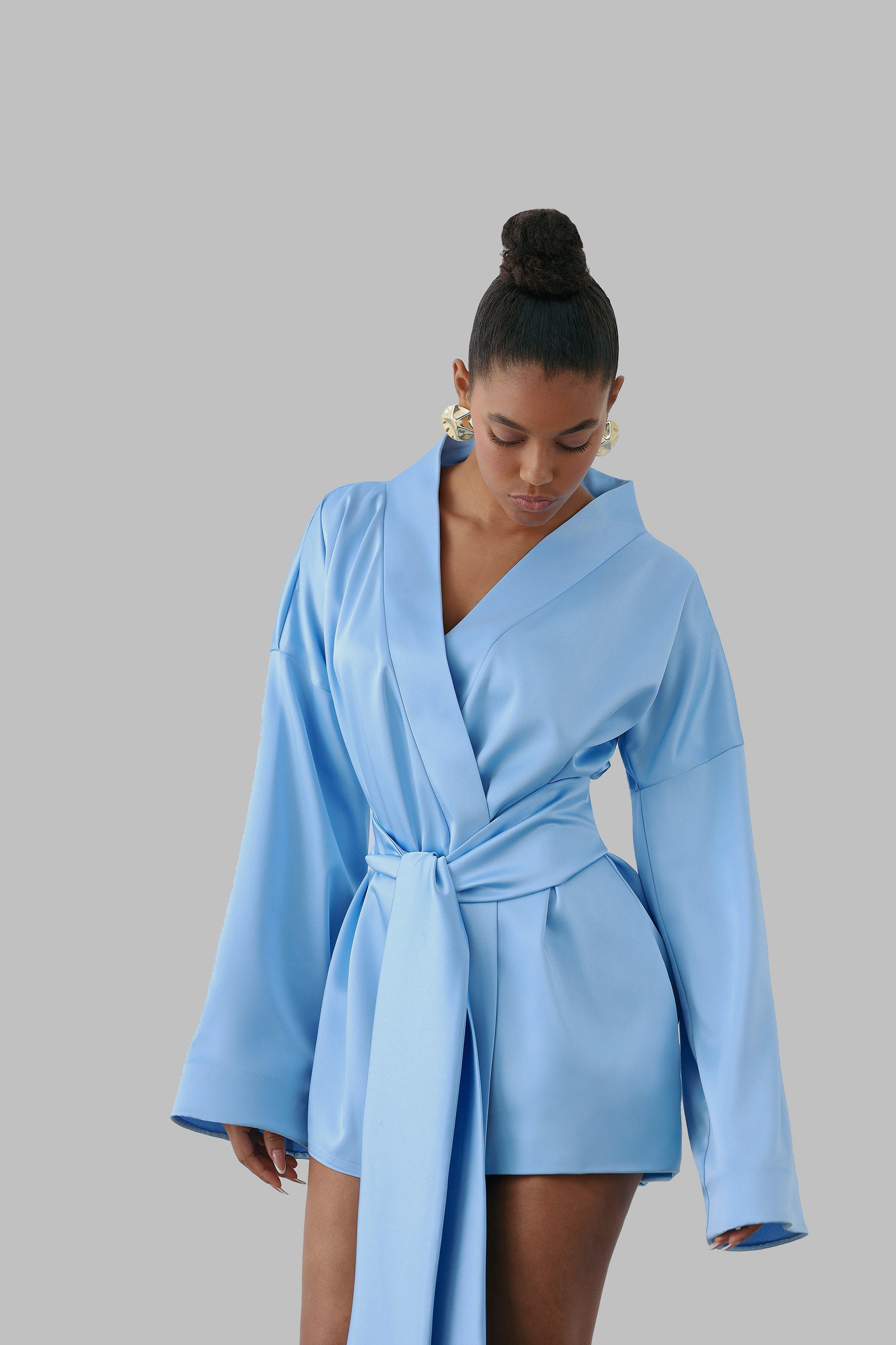 LUCIA DRESS BLUE