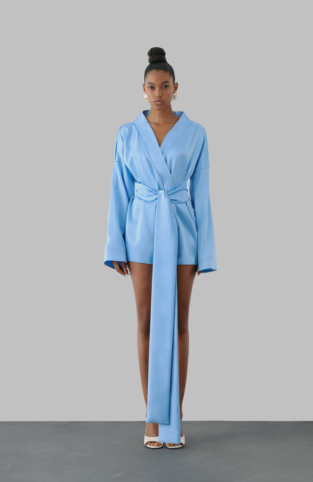 LUCIA DRESS BLUE