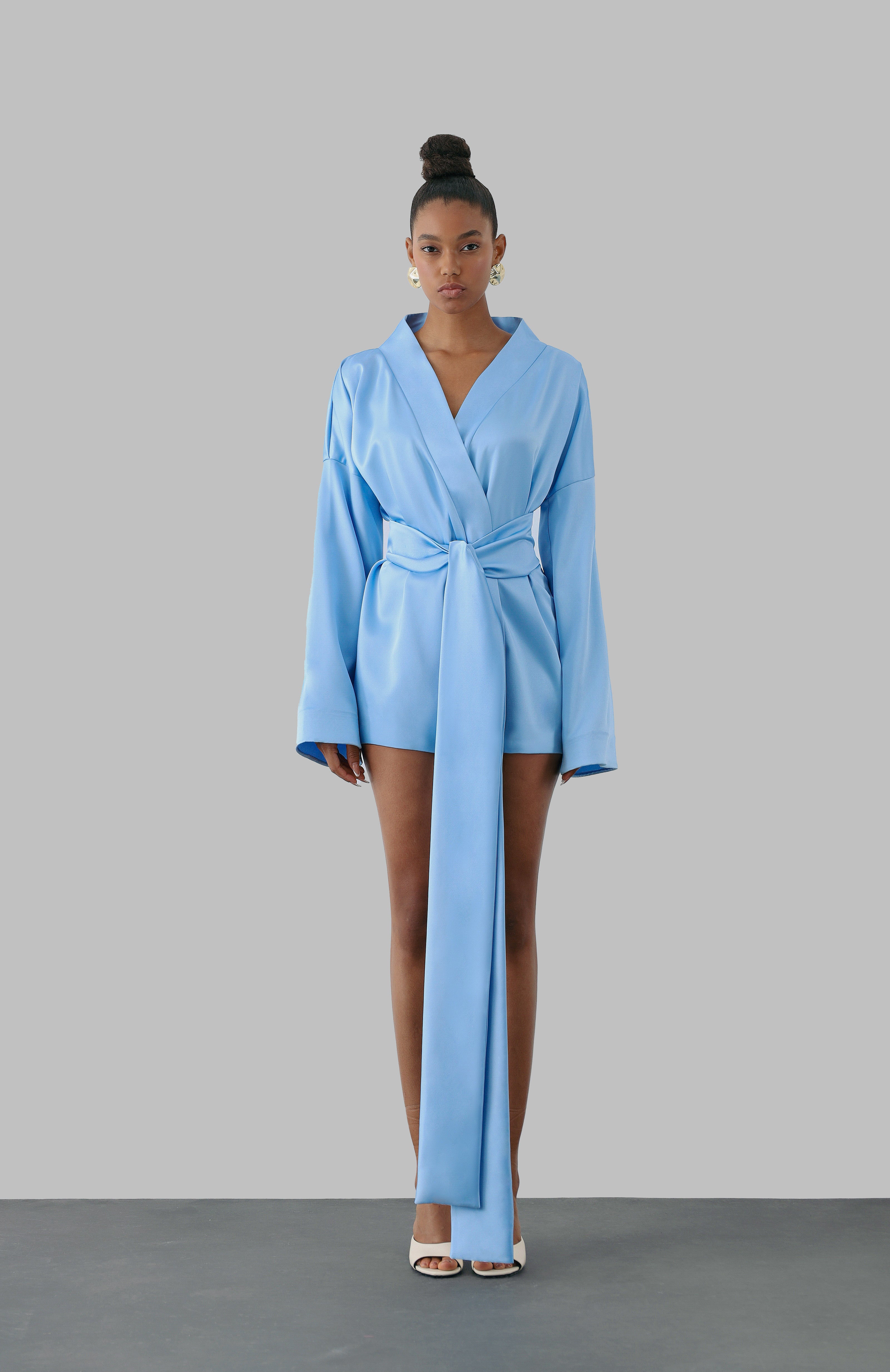 LUCIA DRESS BLUE