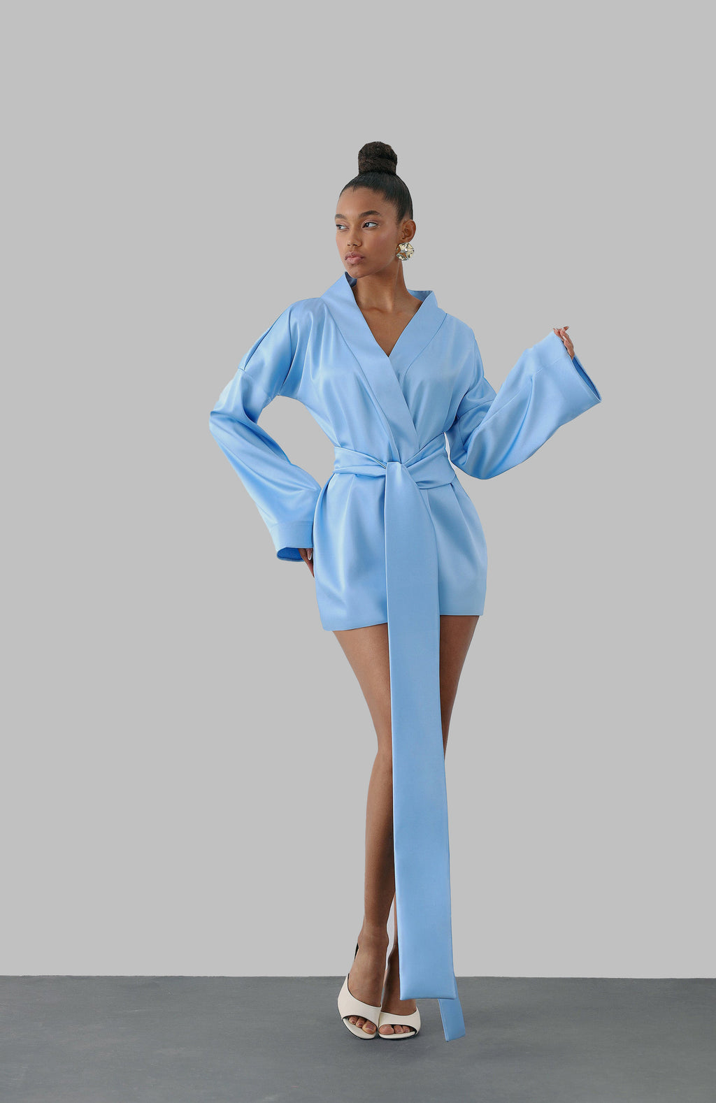 LUCIA DRESS BLUE