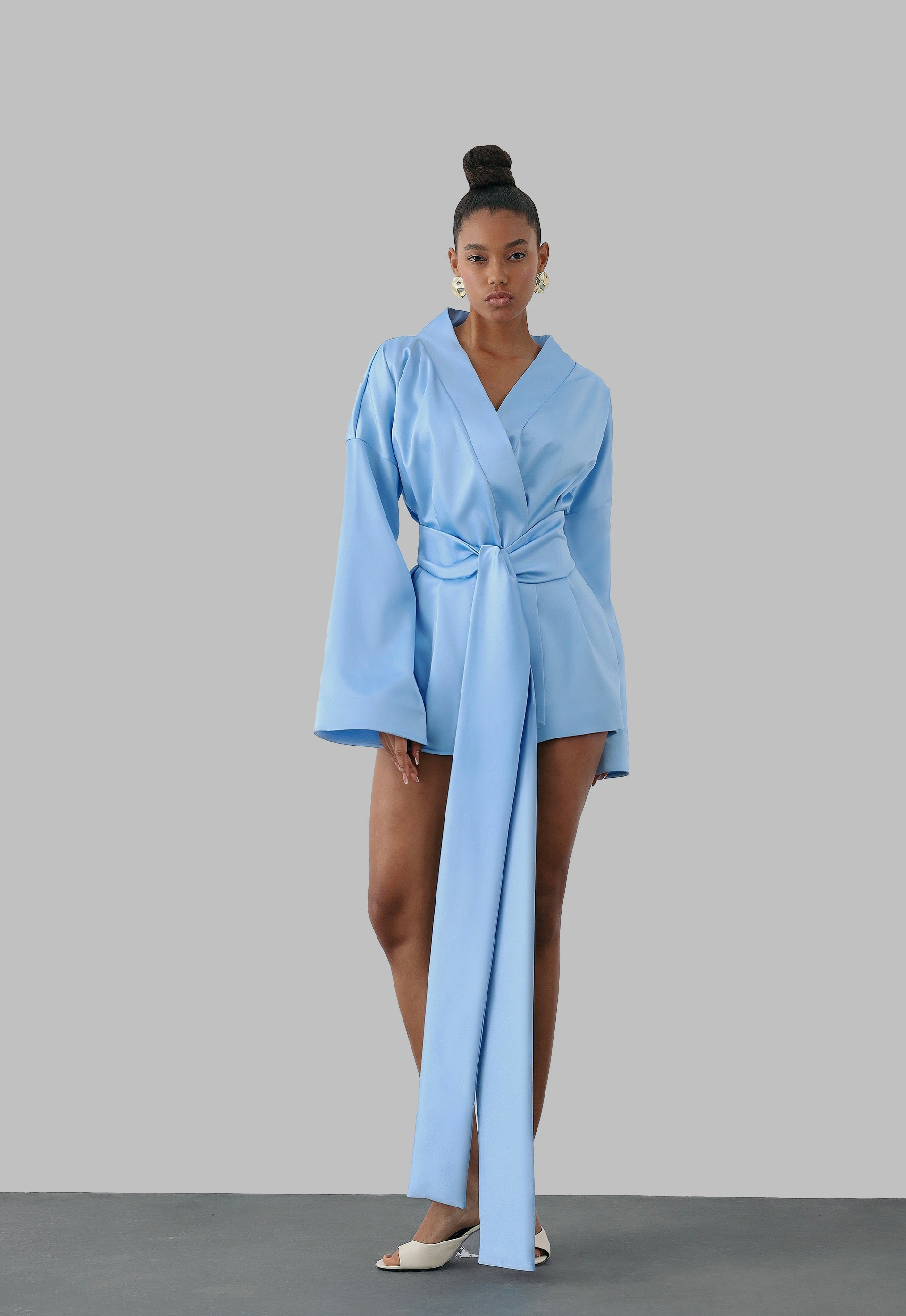 LUCIA DRESS BLUE