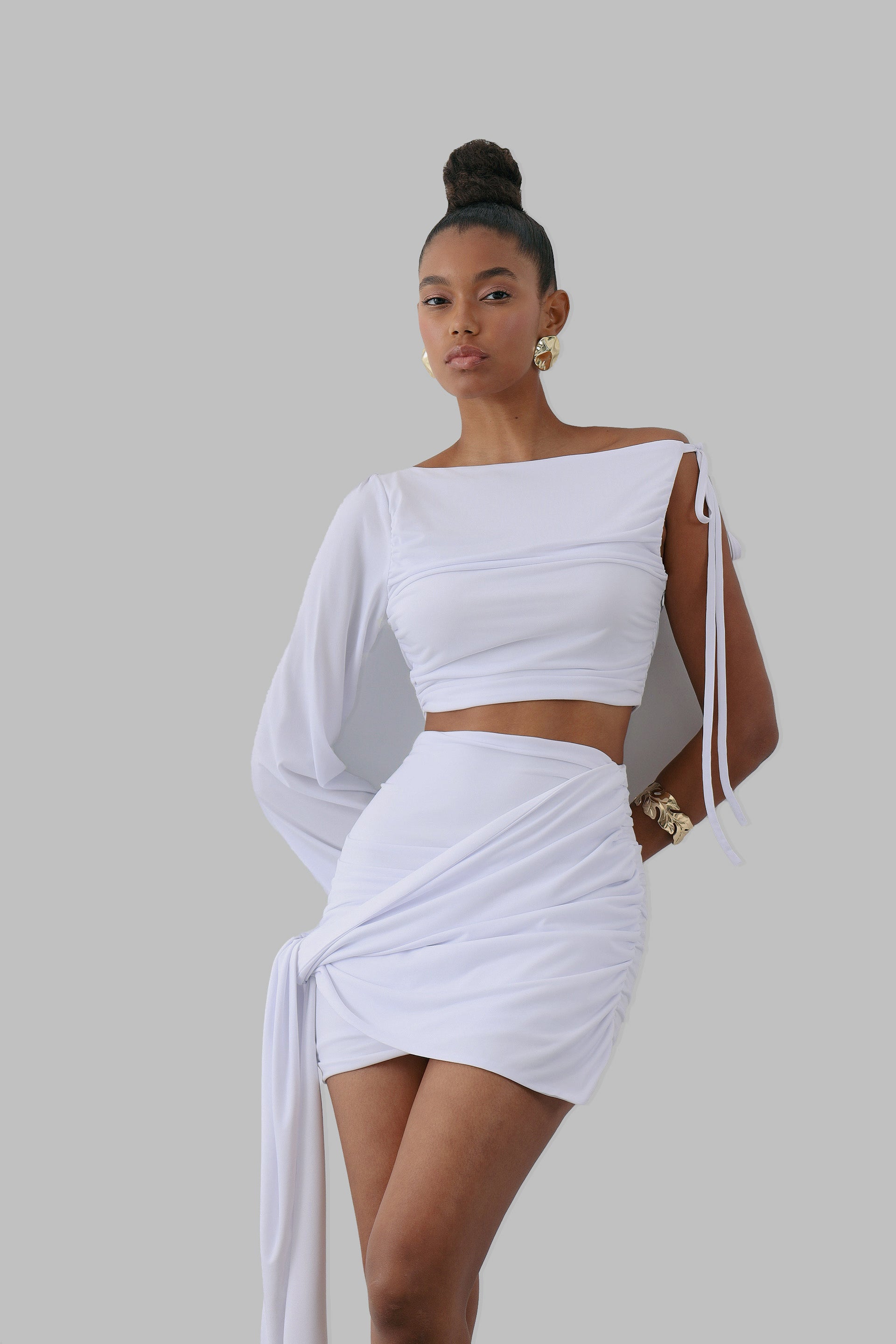 NORA SKIRT WHITE
