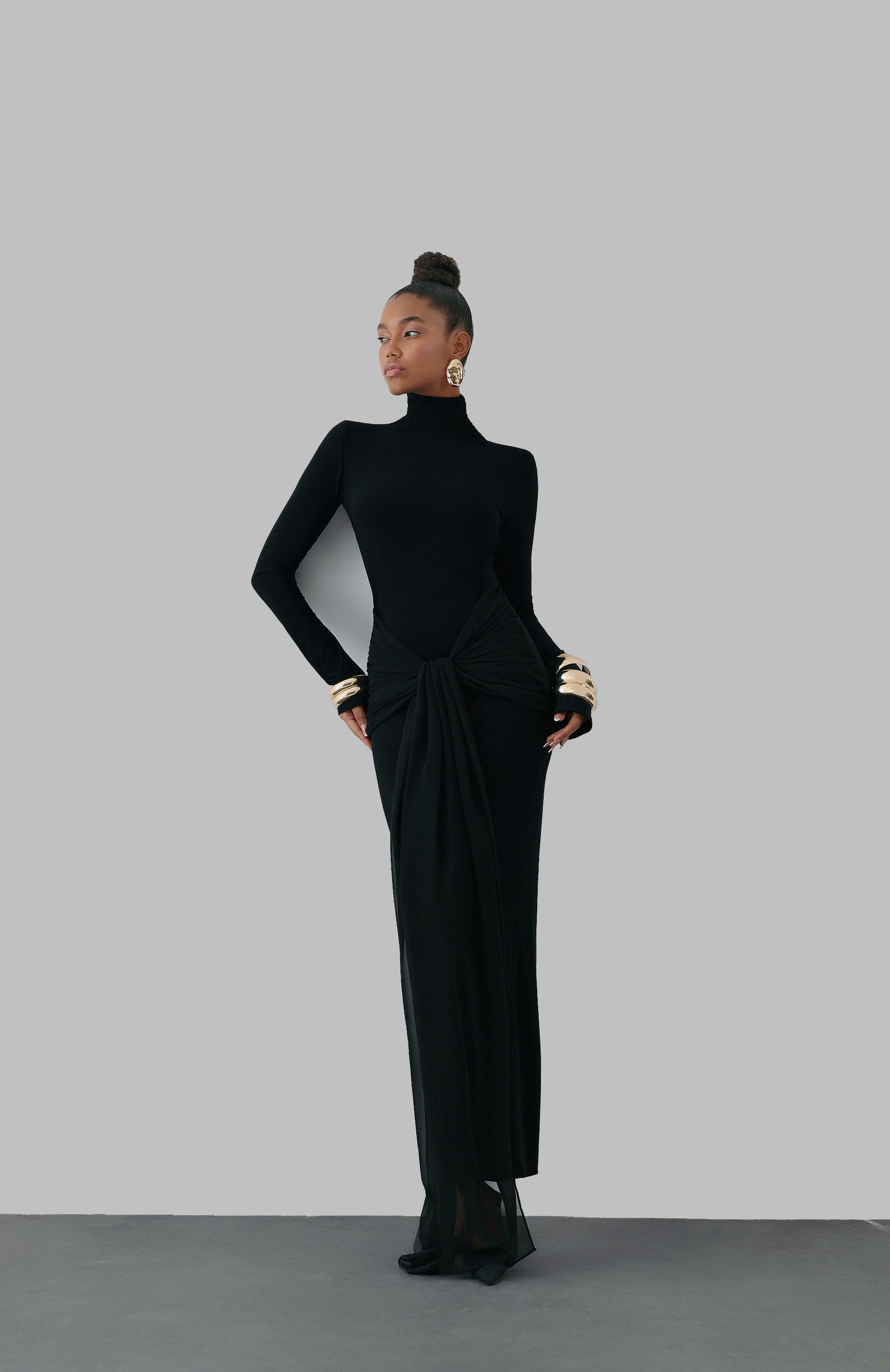 PENUMBRA DRESS BLACK