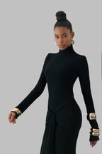 PENUMBRA DRESS BLACK